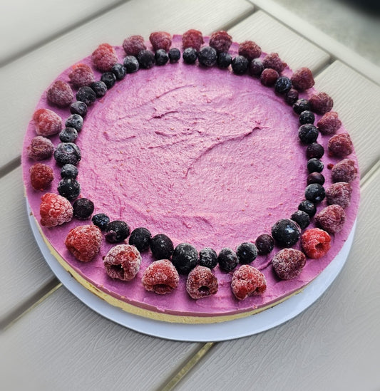 VANILA-MALINA TORTA -1,7 kg